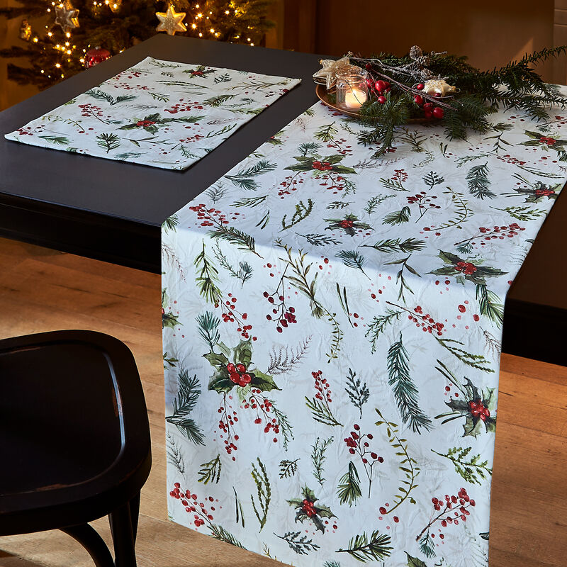 Weihnachtliche Matelass Tischsets mit raffinierten Effekten Bild 2