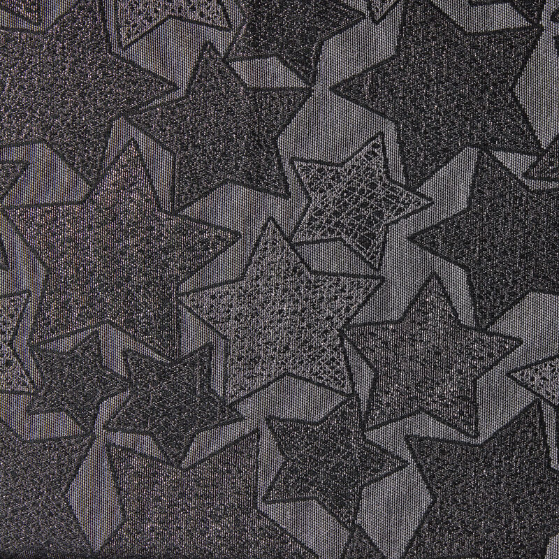 Festlich glitzernder Sternen-Tischlufer mit Fleckschutz Bild 2
