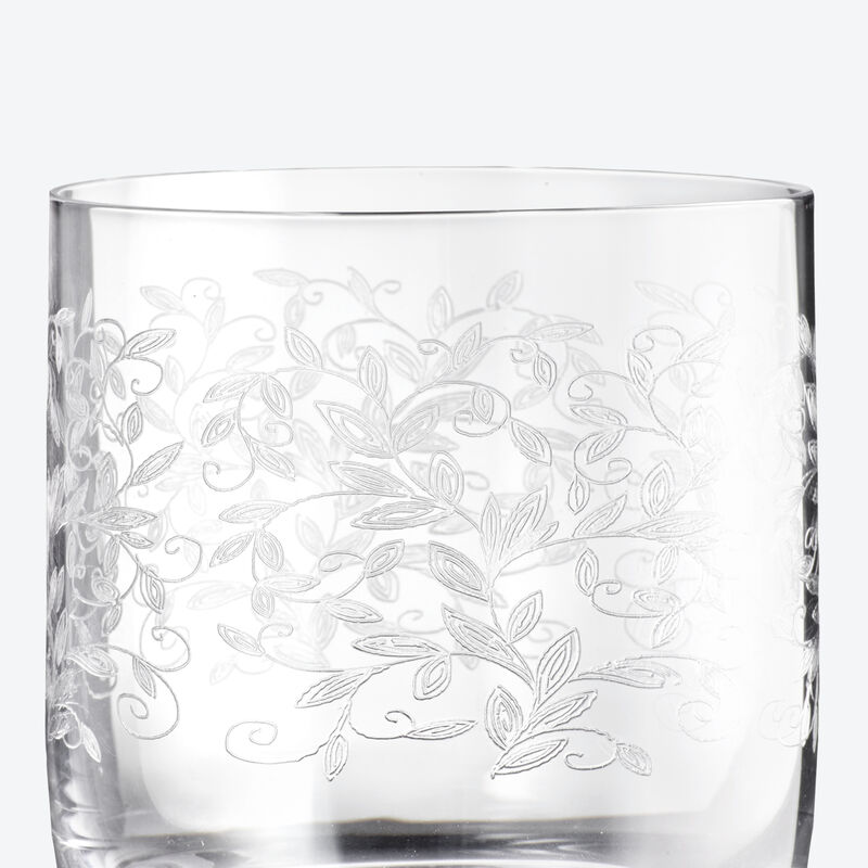 Hochwertige Kristall-Wasserglser mit floraler Gravur Bild 3