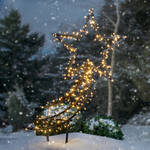 Produktbild fr 'Weihnachtsbeleuchtung in Form eines Kometen mit 300 LEDs, Leuchtstern, Weihnachtsdeko, Sternschnuppe, Schweifstern'