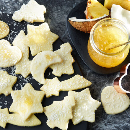 Produktbild fr 'Ananas-Kokos-Pltzchen'