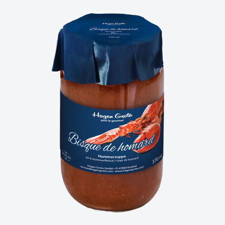 Produktbild fr 'Bisque de Homard: Feinste Hummersuppe mit 30 % priertem Hummerfleisch'