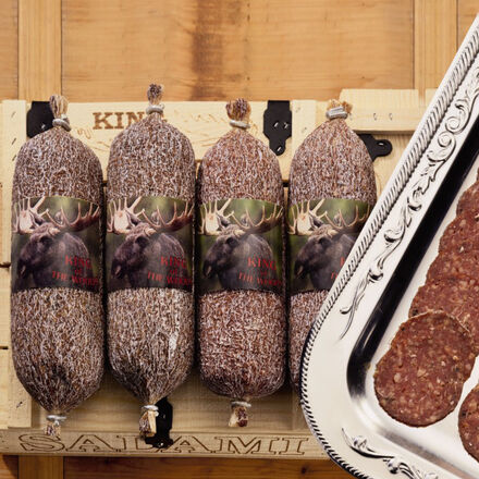 Produktbild fr 'Elch-Salami, eine seltene Delikatesse aus dem hohen Norden'