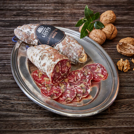 Produktbild fr 'Franzsische Walnuss-Salami aus der Auvergne'