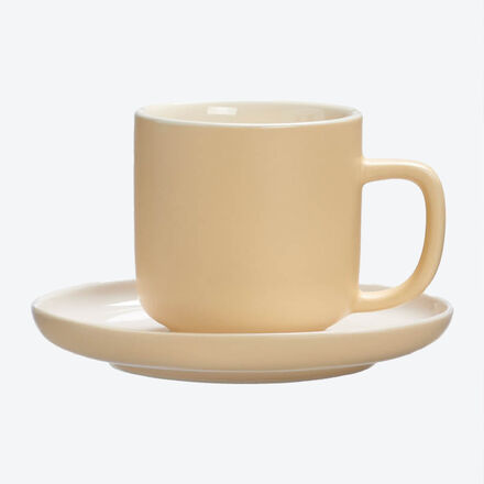 Produktbild fr 'Kaffeetasse mit Untertasse in skandinavischem Design'