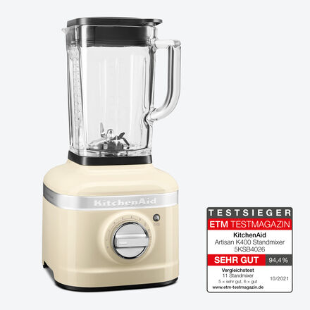 Produktbild fr 'KitchenAid Standmixer Artisan Power Plus: Priert pulverfein, Passieren berflssig'