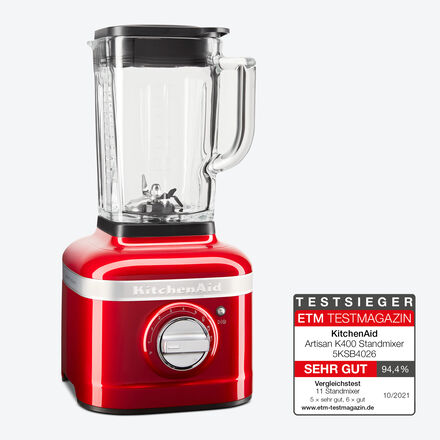 Produktbild fr 'KitchenAid Standmixer Artisan Power Plus: Priert pulverfein, Passieren berflssig'