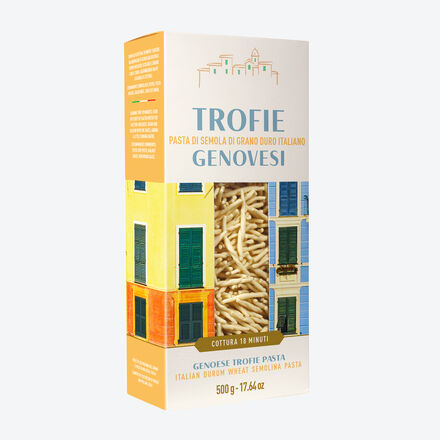 Produktbild fr 'Klassische ligurische Pasta: Trofie, Nudeln, italienische Pasta'