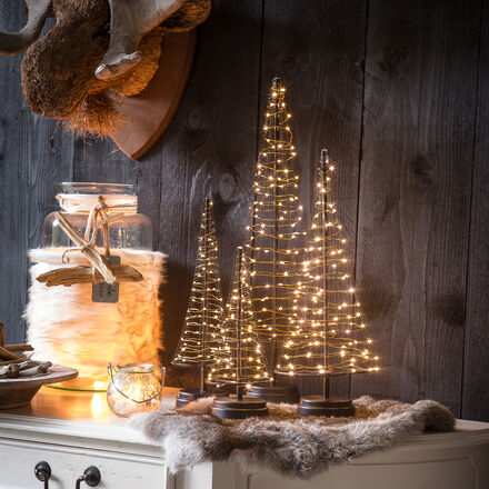 Produktbild fr 'Leuchtende Deko-Tannenbume sorgen im Handumdrehen fr Weihnachtsflair'