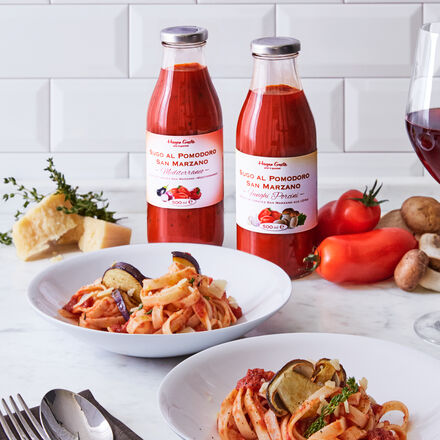 Produktbild fr 'Original neapolitanische Saucen Spezialitt auf San Marzano Tomatenbasis'