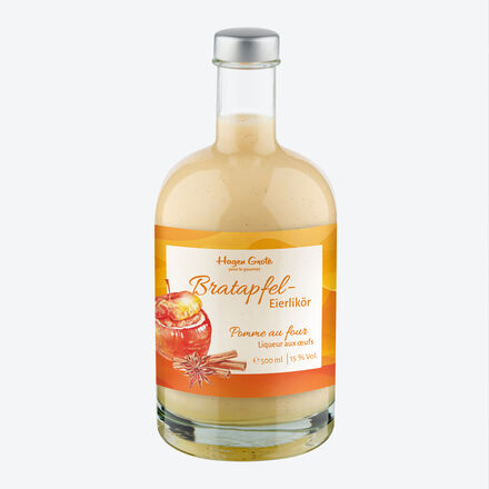 Produktbild fr 'Vollmundiger Bratapfel-Eierlikr mit echter Bourbon-Vanille'