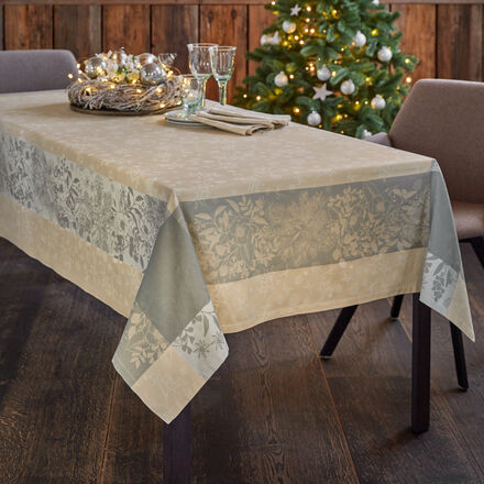 Produktbild fr 'Weihnachtliche Jacquard-Tischdecken, Jacquard-Tischwsche, Tischdecke'