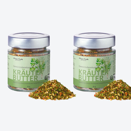 Produktbild fr 'Wrzmischung fr Kruterbutter, cremige Dips, Saucen, Suppen, Dip-Mischung, Gewrzmischung'